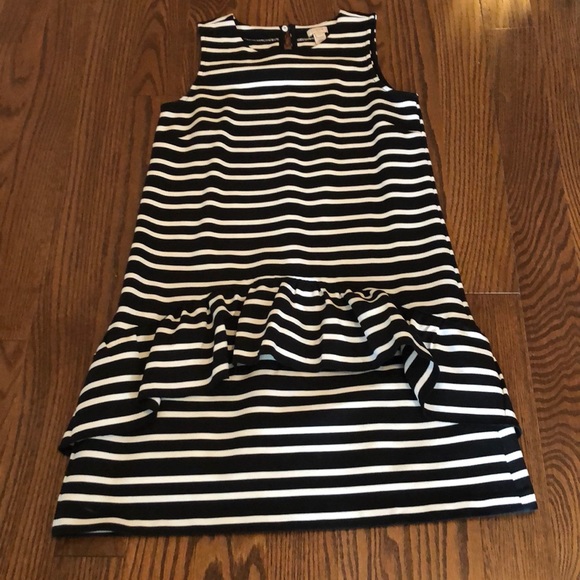 J Crew Factory classic stripe dress sz xs - Picture 4 of 7